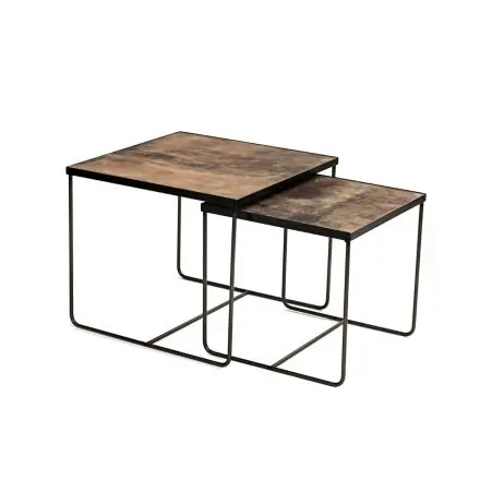 Wang Copenhagen Soho Coffee Tables - Læder - Borde